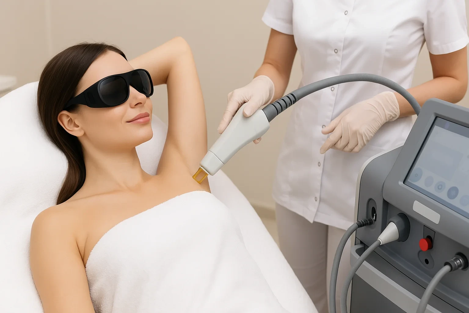 Laser treatment at Fix Med Spa in Glendale